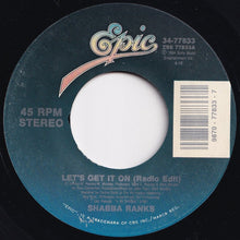 画像をギャラリービューアに読み込む, Shabba Ranks - Lets Get It On (Radio Edit) / Original Woman (7 inch Record / Used)
