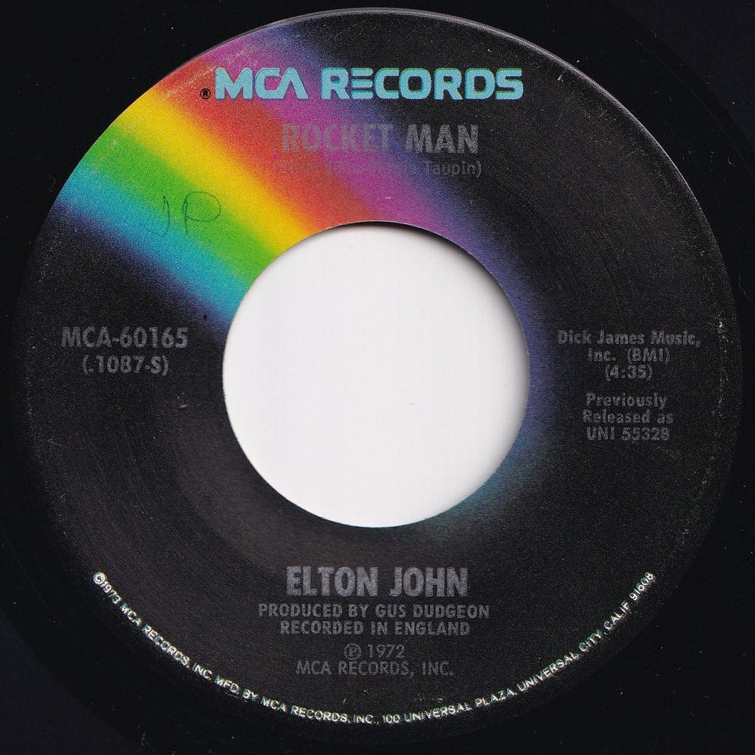 Elton John - Rocket Man / Suzie (Dramas) (7 inch Record / Used)