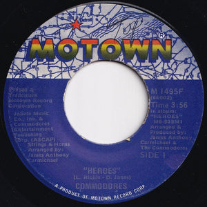Commodores - Heroes / Funky Situation (7 inch Record / Used)