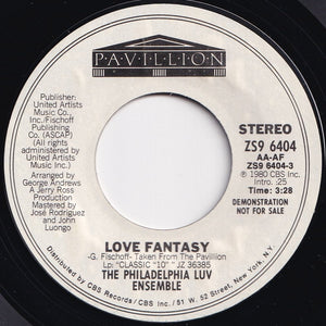 Philadelphia Luv Ensemble - Love Fantasy / Love Fantasy (7 inch Record / Used)