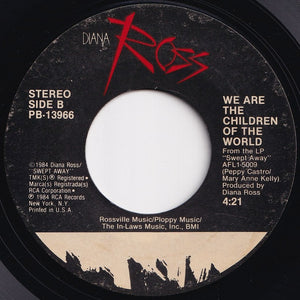 Diana Ross - Missing You / We Are The Children Of The World (7 inch Record / Used)