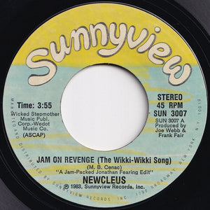 Newcleus - Jam On Revenge (The Wikki-Wikki Song) / (The Wikki-Wikki Rap) (7 inch Record / Used)