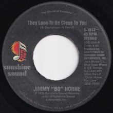 画像をギャラリービューアに読み込む, Jimmy &quot;Bo&quot; Horne - You Get Me Hot / They Long To Be Close To You (7 inch Record / Used)
