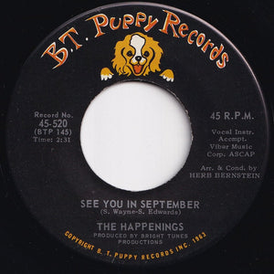 Happenings - See You In September / He Thinks He's A Hero (7 inch Record / Used)