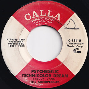 Sandpebbles - Forget It / Psychedelic Technicolor Dream (7 inch Record / Used)