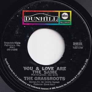 Grass Roots - Lovin' Things / You & Love Are The Same (7 inch Record / Used)