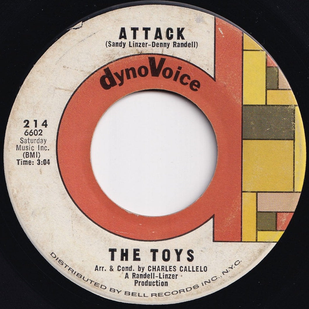 Toys - Attack / See How They Run (7 inch Record / Used)