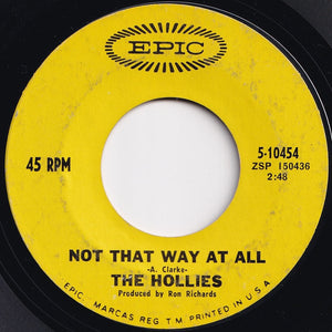 Hollies - Sorry Suzanne / Not That Way At All (7 inch Record / Used)