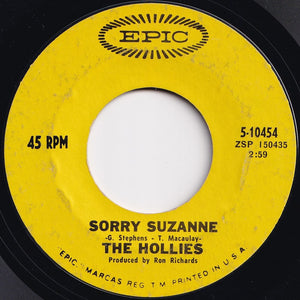 Hollies - Sorry Suzanne / Not That Way At All (7 inch Record / Used)