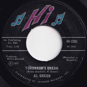 Al Green - Let's Stay Together / Tomorrow's Dream (7 inch Record / Used)