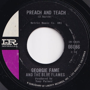 Georgie Fame And The Blue Flames - Yeh, Yeh / Preach And Teach (7 inch Record / Used)