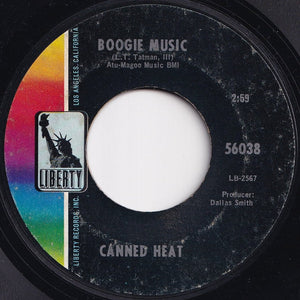 Canned Heat - On The Road Again / Boogie Music (7 inch Record / Used)