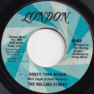 Rolling Stones - Honky Tonk Women / You Can't Always Get What You Want (7 inch Record / Used)