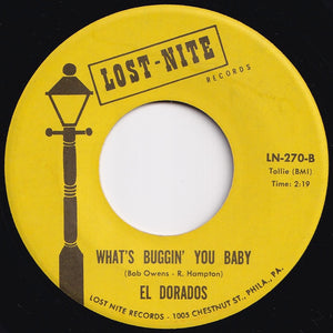 El Dorados - At My Front Door / What's Buggin' You Baby (7 inch Record / Used)