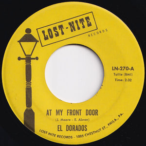 El Dorados - At My Front Door / What's Buggin' You Baby (7 inch Record / Used)