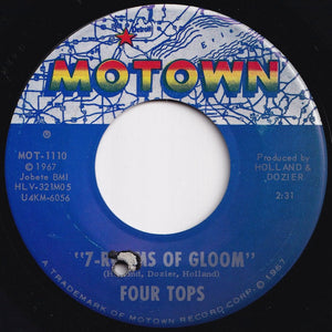 Four Tops - 7-Rooms Of Gloom / I'll Turn To Stone (7 inch Record / Used)