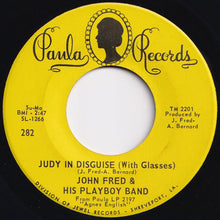 画像をギャラリービューアに読み込む, John Fred &amp; His Playboy Band - Judy In Disguise (With Glasses) / When The Lights Go Out (7 inch Record / Used)
