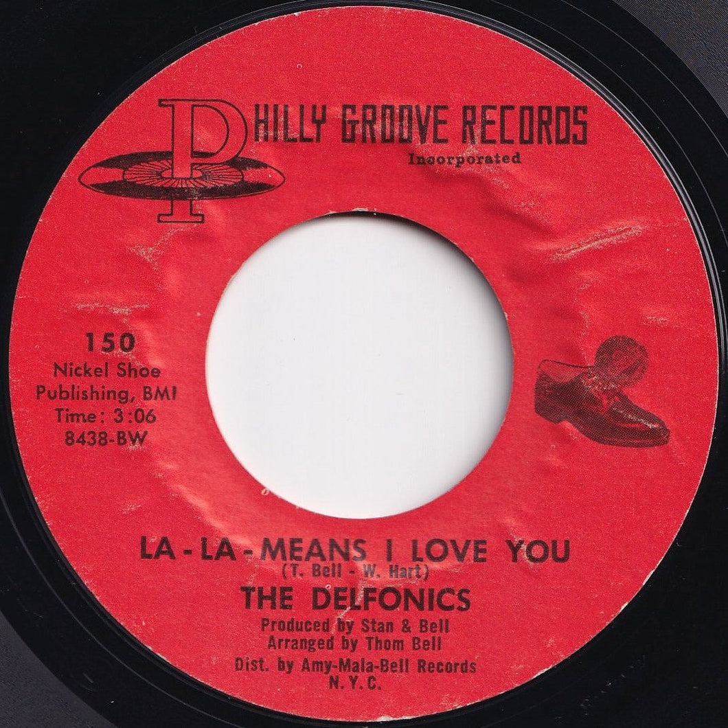 Delfonics  - La-La-Means I Love You / Can't Get Over Losing You (7 inch Record / Used)