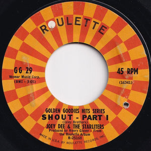 Joey Dee & The Starliters - Shout (Part 1) / (Part 2) (7 inch Record / Used)