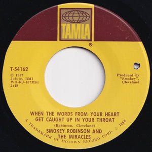 Smokey Robinson, Miracles - If You Can Want / When The Words From Your Heart Get Caught Up In Your Throat (7 inch Record / Used)