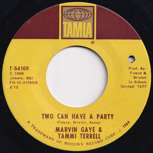 Marvin Gaye, Tammi Terrell - You're All I Need To Get By / Two Can Have A Party (7 inch Record / Used)