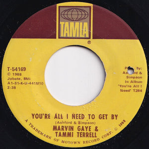 Marvin Gaye, Tammi Terrell - You're All I Need To Get By / Two Can Have A Party (7 inch Record / Used)