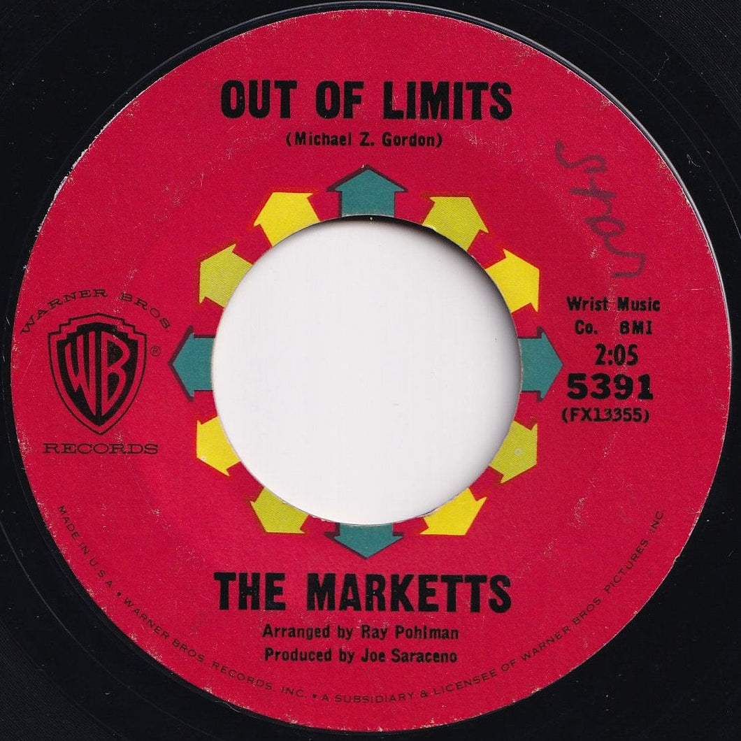 Marketts - Out Of Limits / Bella Dalena (7 inch Record / Used)