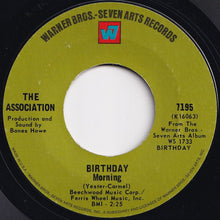 Load image into Gallery viewer, Association - Time For Livin&#39; / Birthday Morning (7 inch Record / Used)
