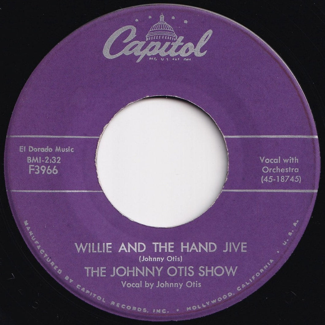 Johnny Otis Show - Willie And The Hand Jive / Ring-A-Ling (7 inch Record / Used)