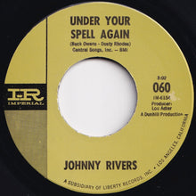 画像をギャラリービューアに読み込む, Johnny Rivers - Secret Agent Man / Under Your Spell Again (7 inch Record / Used)
