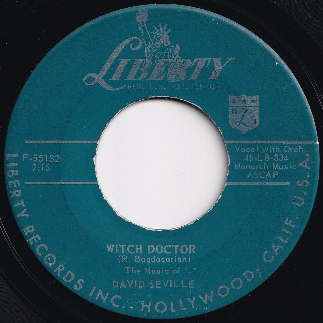 David Seville - Witch Doctor / Don't Whistle At Me Baby (7 inch Record / Used)