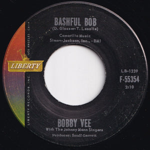 Bobby Vee - Take Good Care Of My Baby / Bashful Bob (7 inch Record / Used)