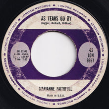 画像をギャラリービューアに読み込む, Marianne Faithfull - As Tears Go By / Greensleeves (7 inch Record / Used)
