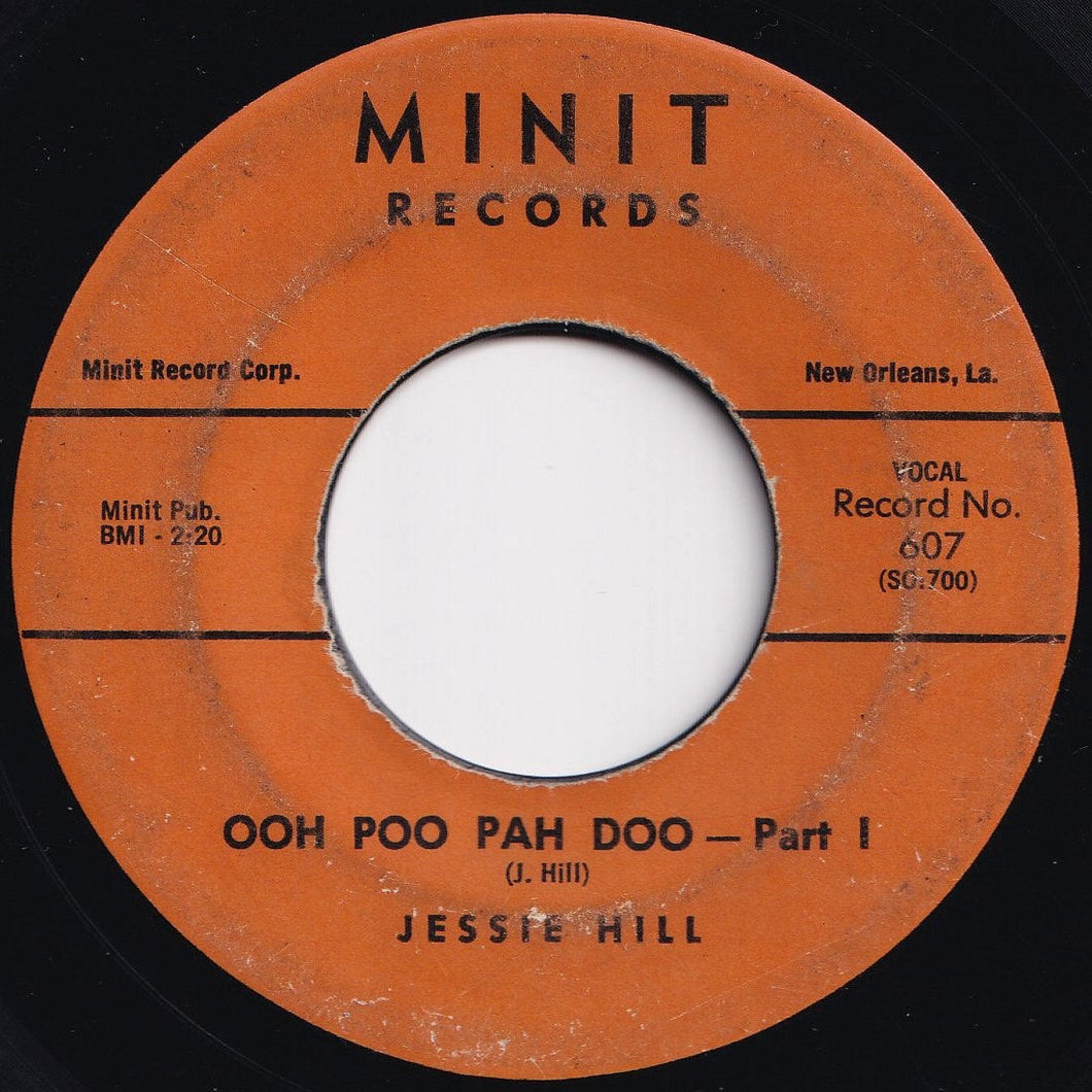 Jessie Hill - Ooh Poo Pah Doo (Part 1) / (Part 2) (7 inch Record / Used)