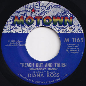 Diana Ross - Reach Out And Touch (Somebody's Hand) / Dark Side Of The World (7 inch Record / Used)