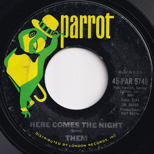 Them - Here Comes The Night / All For Myself (7 inch Record / Used)