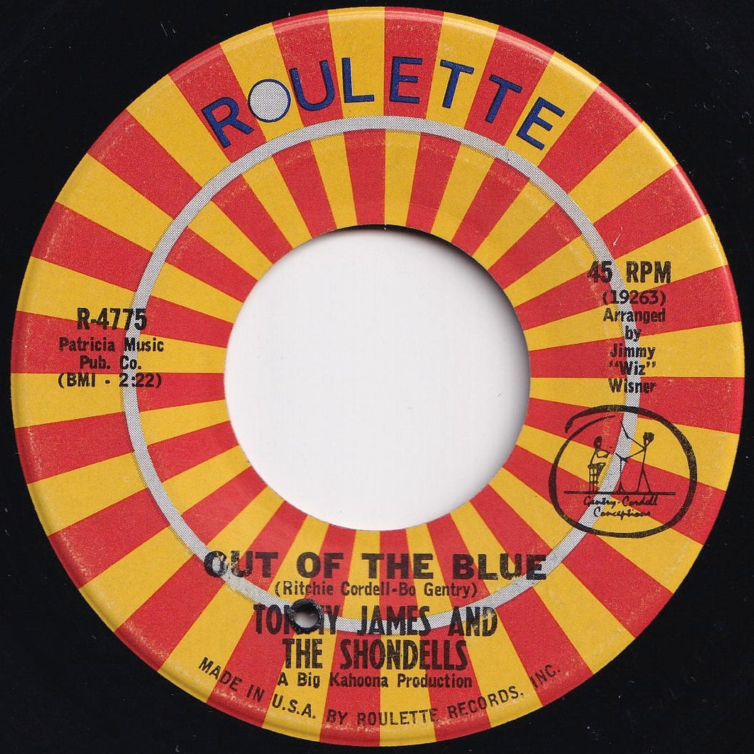 Tommy James & The Shondells - Out Of The Blue / Love's Closin' In On Me (7 inch Record / Used)