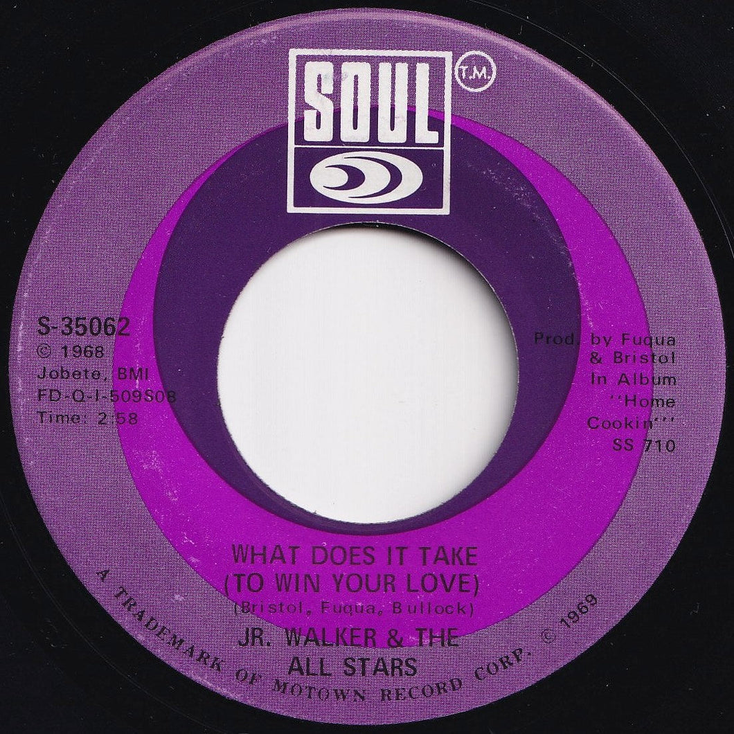 Jr. Walker - What Does It Take (To Win Your Love) / Brainwasher (Part 1) (7 inch Record / Used)