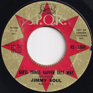 Jimmy Soul - My Baby Loves To Bowl / Guess Things Just Happen That Way (7 inch Record / Used)