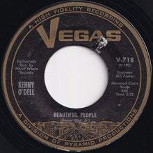 Laden Sie das Bild in den Galerie-Viewer, Kenny O&#39;Dell - Beautiful People / Flower Girl (7 inch Record / Used)
