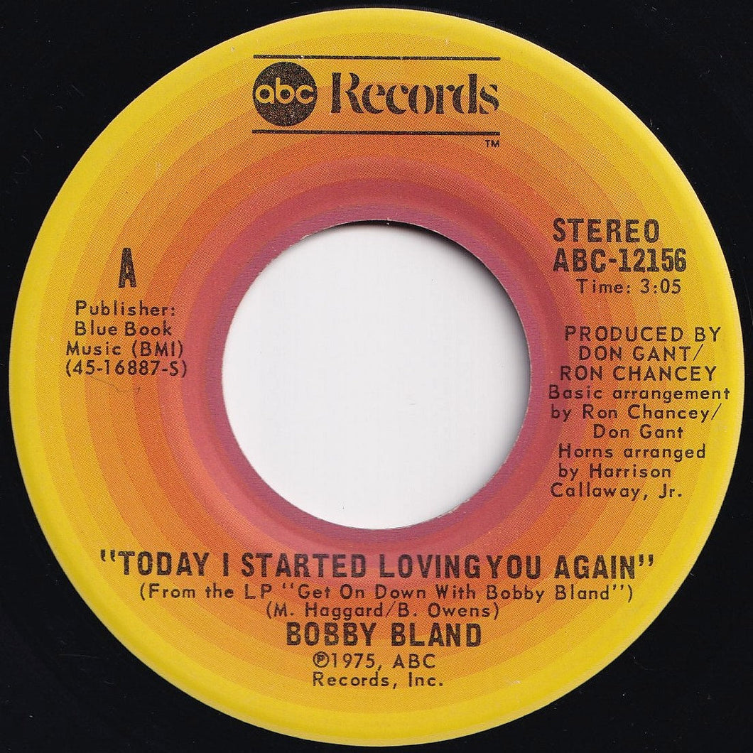 Bobby Bland - Today I Started Loving You Again / Too Far Gone (7 inch Record / Used)