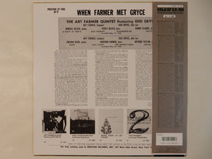 Art Farmer, Gigi Gryce - When Farmer Met Gryce (LP-Vinyl Record/Used)