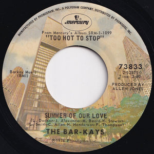 Bar-Kays - Shake Your Rump To The Funk / Summer Of Our Love (7 inch Record / Used)