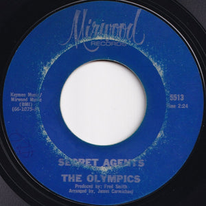 Olympics - Mine Exclusively / Secret Agents (7 inch Record / Used)