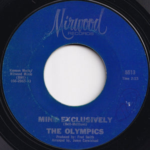 Olympics - Mine Exclusively / Secret Agents (7 inch Record / Used)