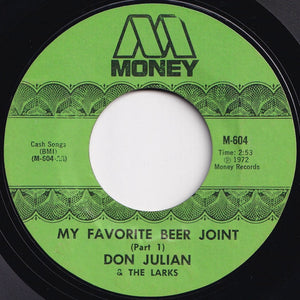 Don Julian And The Larks - My Favorite Beer Joint (Part 1) / (Part 2) (7 inch Record / Used)