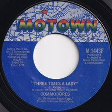 Load image into Gallery viewer, Commodores - Three Times A Lady / Look What You&#39;ve Done To Me (7 inch Record / Used)
