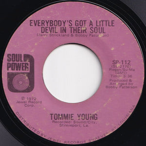 Tommie Young - Everybody's Got A Little Devil In Their Soul / Do You Still Feel The Same Way (7 inch Record / Used)