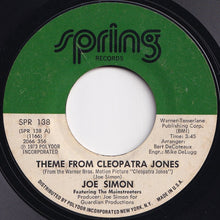 Load image into Gallery viewer, Joe Simon - Theme From Cleopatra Jones / Who Was That Lady (7 inch Record / Used)
