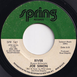 Joe Simon - River / Love Never Hurt Nobody (7 inch Record / Used)